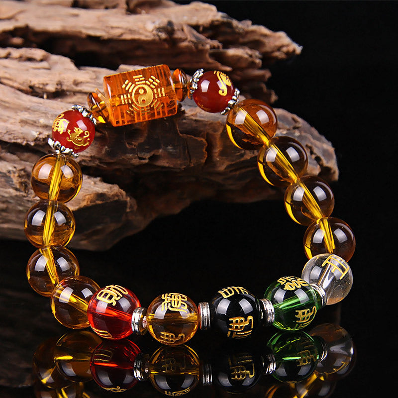 Citrine the God of Wealth Bracelet & The 5 Element Crystals