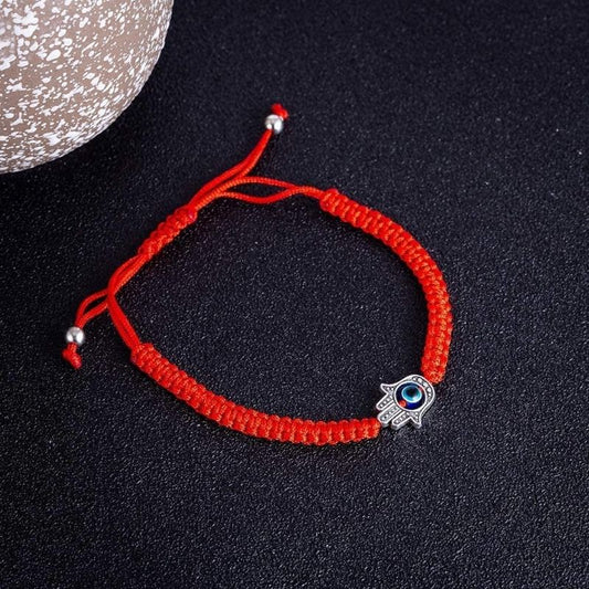 Hamsa Hand Evil Eye Bracelet