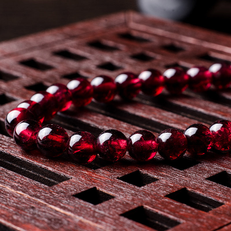 Red Garnet Stone Bracelet - Reignite Your Love