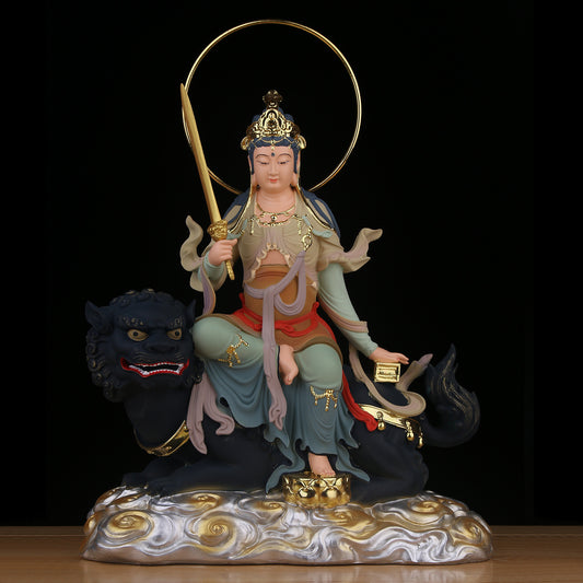 Manjushri Wisdom Revelation - Energy Statue